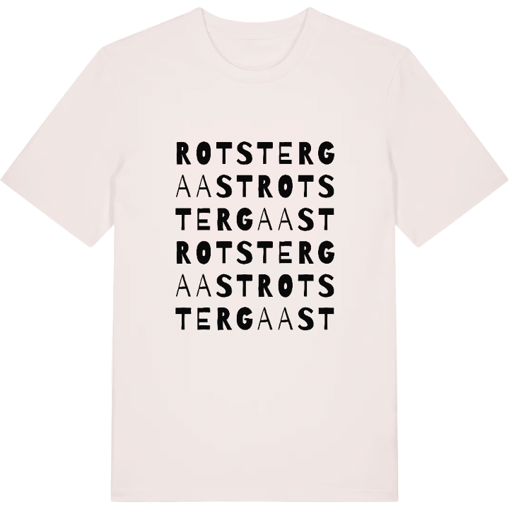 Rotstergaast ordlek t-shirt – t-shirt från PinShirt