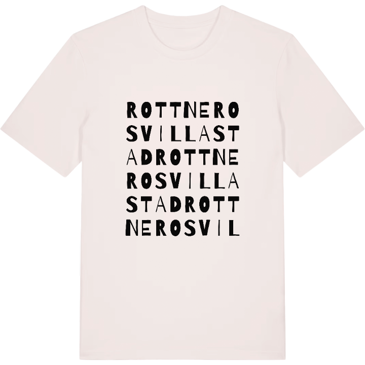 Rottneros villastad ordlek t-shirt – t-shirt från PinShirt