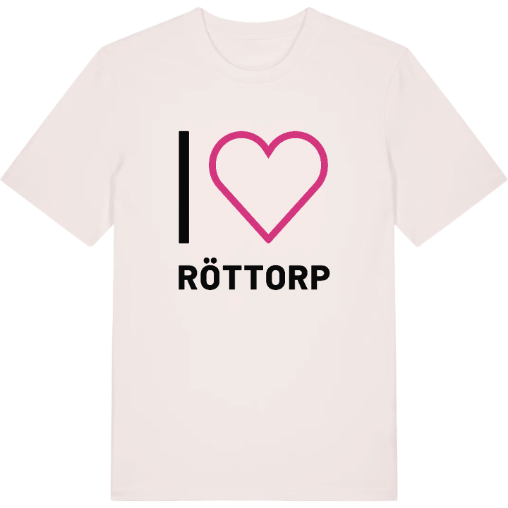 Jag älskar Röttorp t-shirt stort tryck – t-shirt från PinShirt