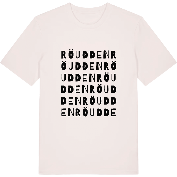 Röudden ordlek t-shirt – t-shirt från PinShirt