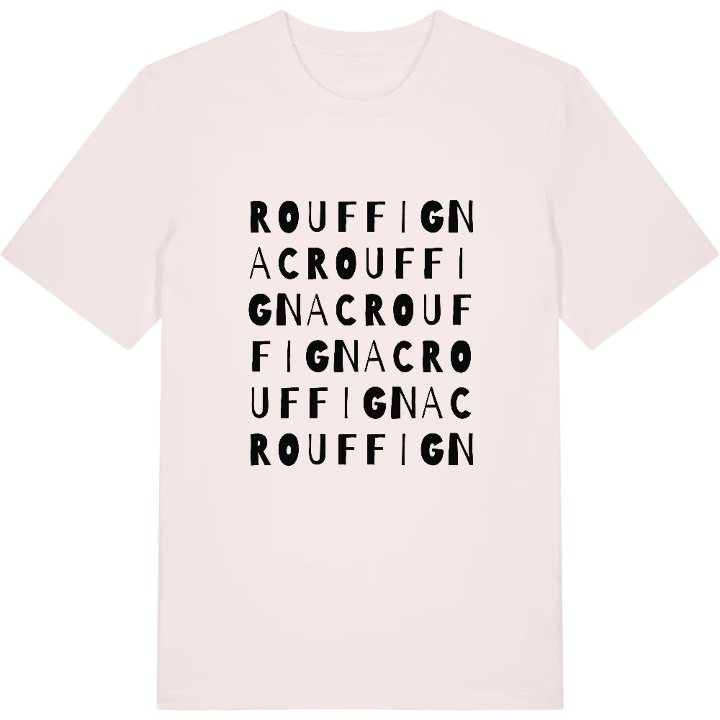 Rouffignac ordlek t-shirt – t-shirt från PinShirt