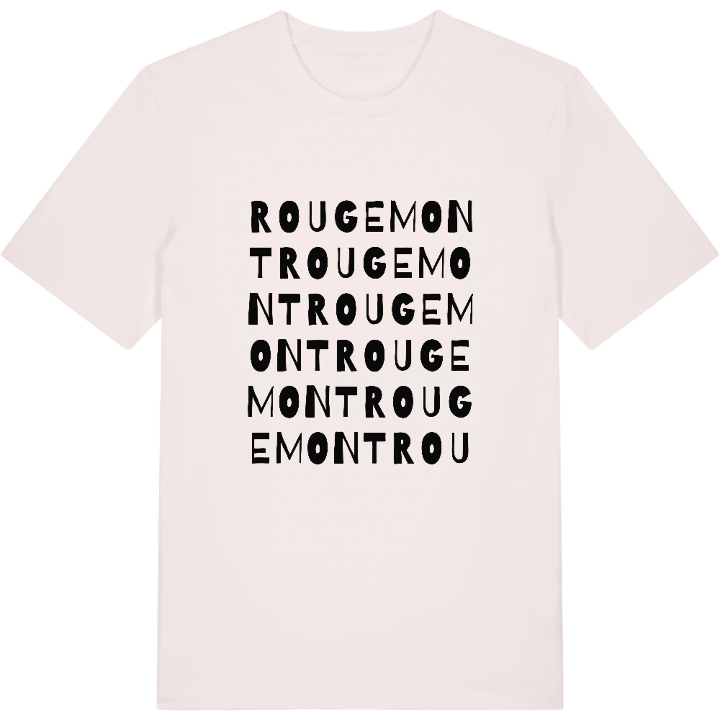Rougemont ordlek t-shirt – t-shirt från PinShirt