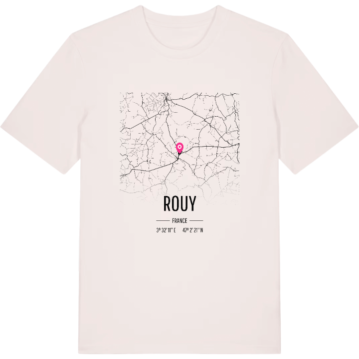 Rouy karta t-shirt – t-shirt från PinShirt