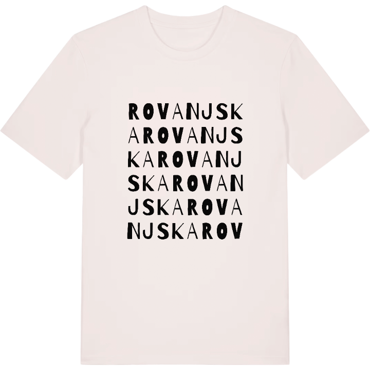 Rovanjska ordlek t-shirt – t-shirt från PinShirt