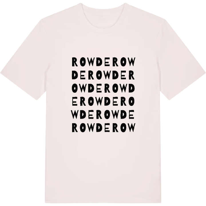 Rowde ordlek t-shirt – t-shirt från PinShirt