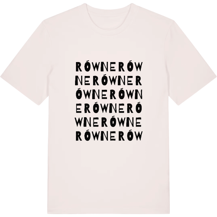 Równe ordlek t-shirt – t-shirt från PinShirt