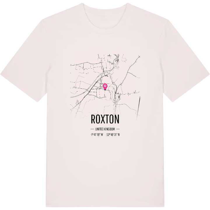 Roxton karta t-shirt – t-shirt från PinShirt