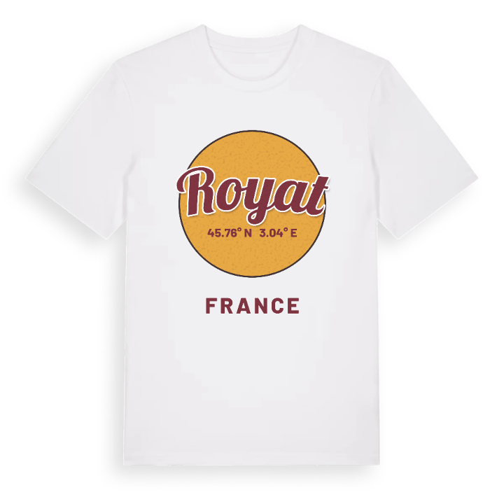 Royat cirkel t-shirt – t-shirt från PinShirt