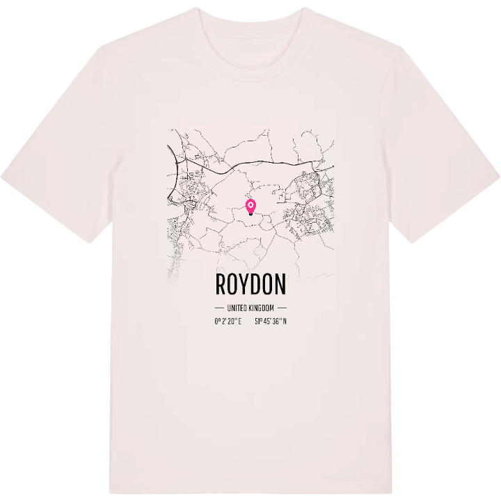 Roydon karta t-shirt – t-shirt från PinShirt