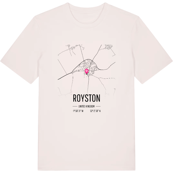 Royston karta t-shirt – t-shirt från PinShirt