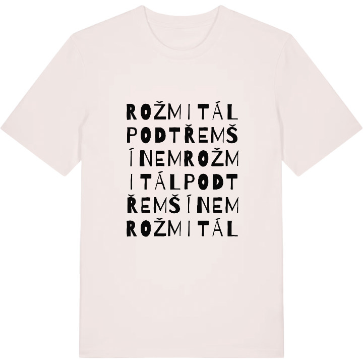 Rožmitál pod Třemšínem ordlek t-shirt – t-shirt från PinShirt