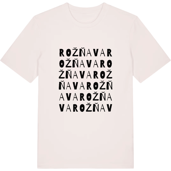 Rožňava ordlek t-shirt – t-shirt från PinShirt