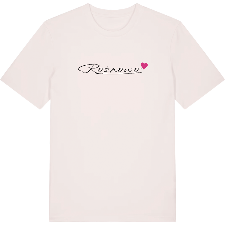 Rożnowo hjärta t-shirt – t-shirt från PinShirt