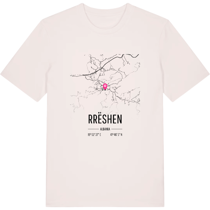 Rrëshen karta t-shirt – t-shirt från PinShirt