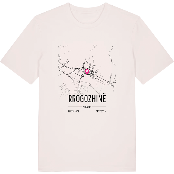 Rrogozhinë karta t-shirt – t-shirt från PinShirt