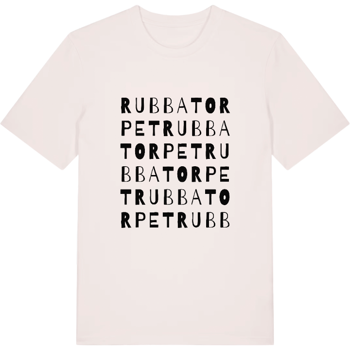 Rubbatorpet ordlek t-shirt – t-shirt från PinShirt