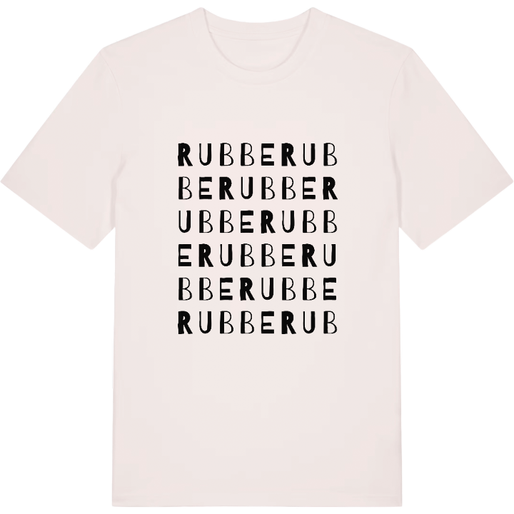 Rubbe ordlek t-shirt – t-shirt från PinShirt