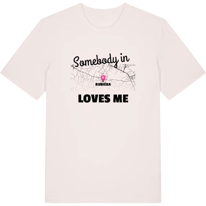 Någon i Rubiera älskar mig t-shirt – t-shirt från PinShirt