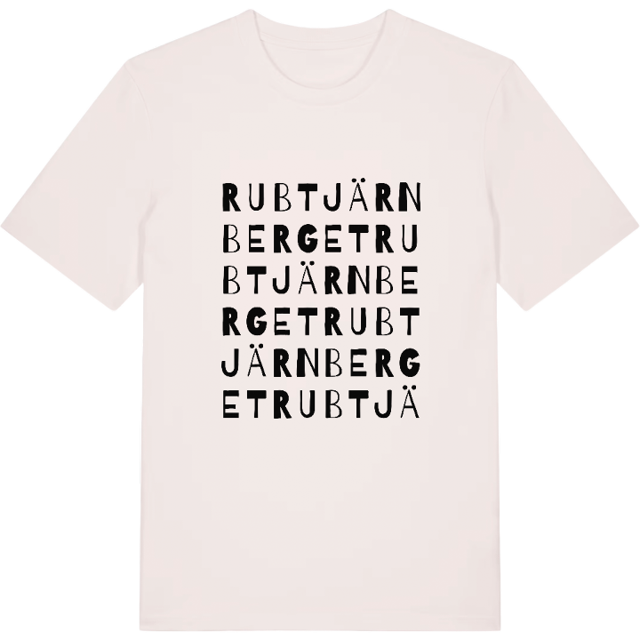 Rubtjärnberget ordlek t-shirt – t-shirt från PinShirt