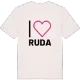 Jag älskar Ruda t-shirt stort tryck