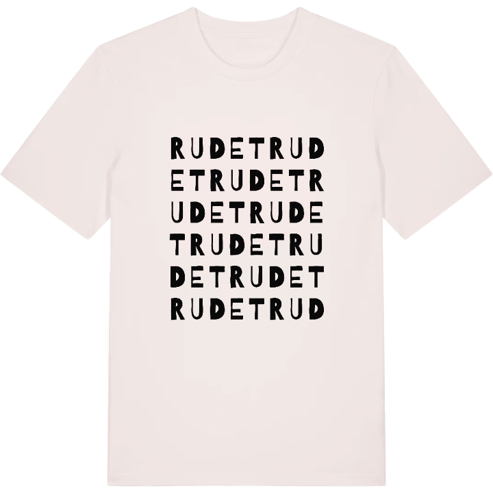 Rudet ordlek t-shirt – t-shirt från PinShirt