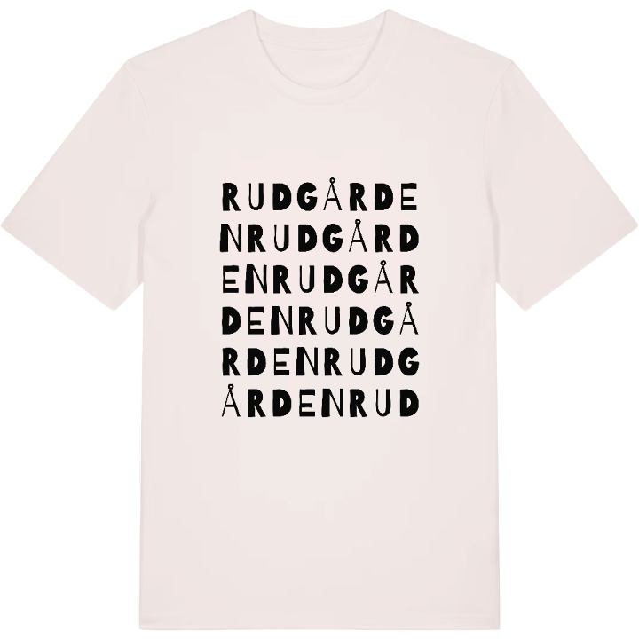 Rudgården ordlek t-shirt – t-shirt från PinShirt
