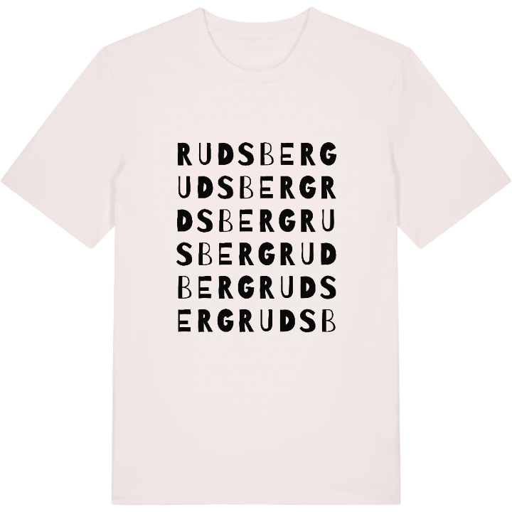 Rudsberg ordlek t-shirt – t-shirt från PinShirt