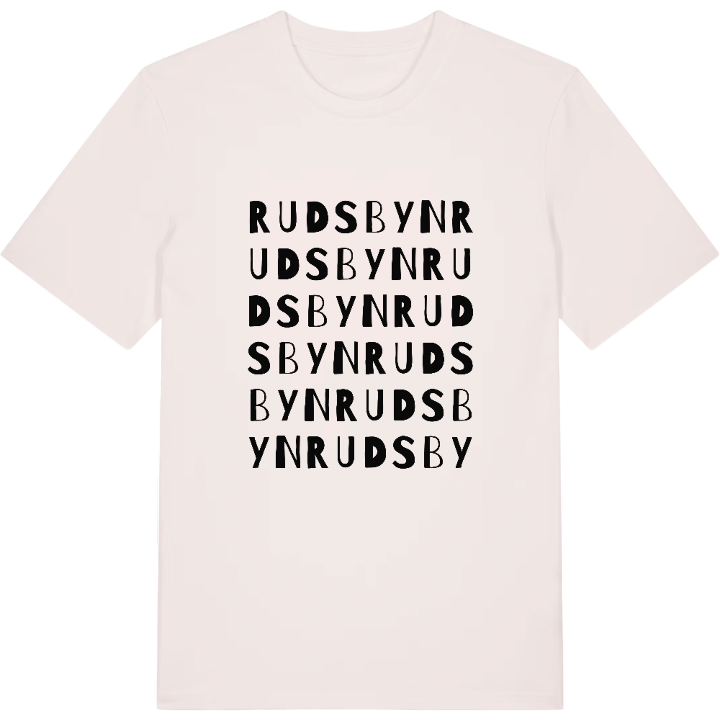 Rudsbyn ordlek t-shirt – t-shirt från PinShirt