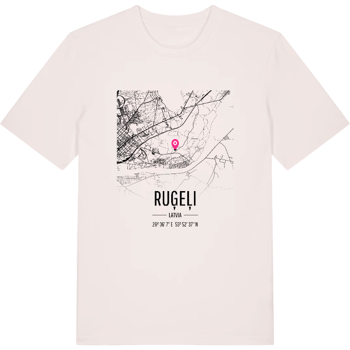 Ruģeļi karta t-shirt – t-shirt från PinShirt