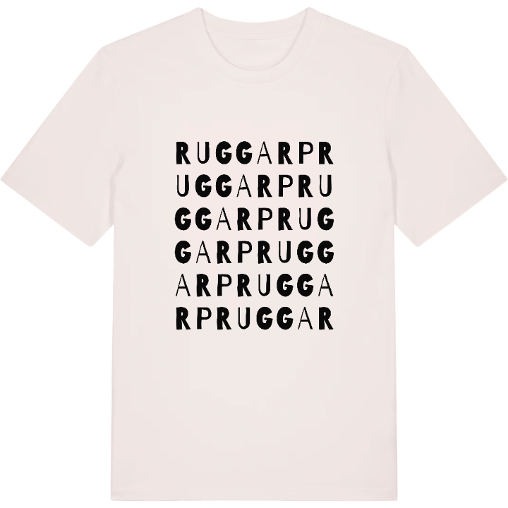Ruggarp ordlek t-shirt – t-shirt från PinShirt