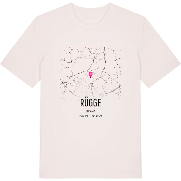 Rügge karta t-shirt – t-shirt från PinShirt