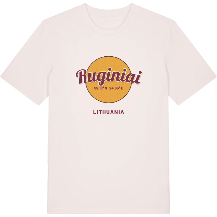 Ruginiai cirkel t-shirt – t-shirt från PinShirt