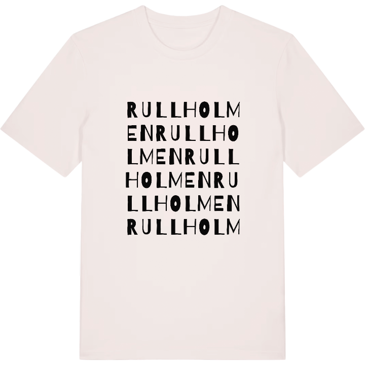 Rullholmen ordlek t-shirt – t-shirt från PinShirt