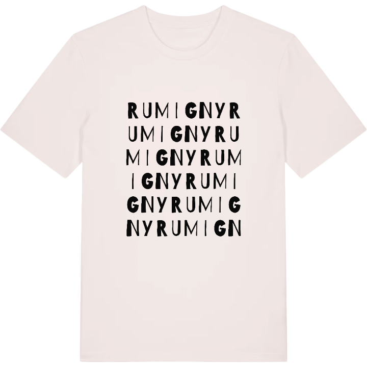 Rumigny ordlek t-shirt – t-shirt från PinShirt