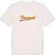 Rumperöd baseball t-shirt