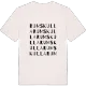 Rumskulla ordlek t-shirt