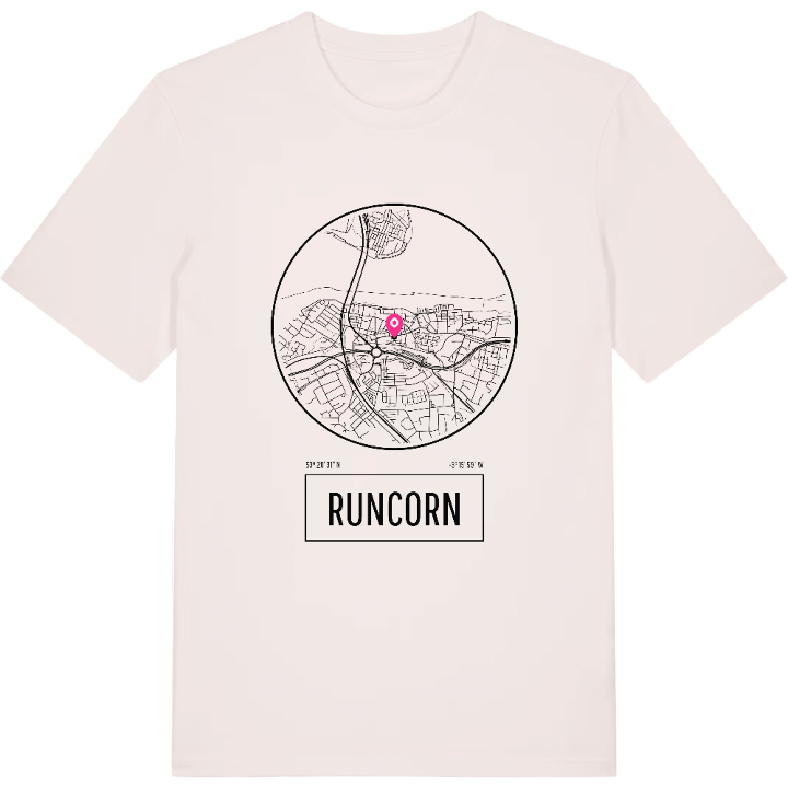 Runcorn t-shirt – t-shirt från PinShirt