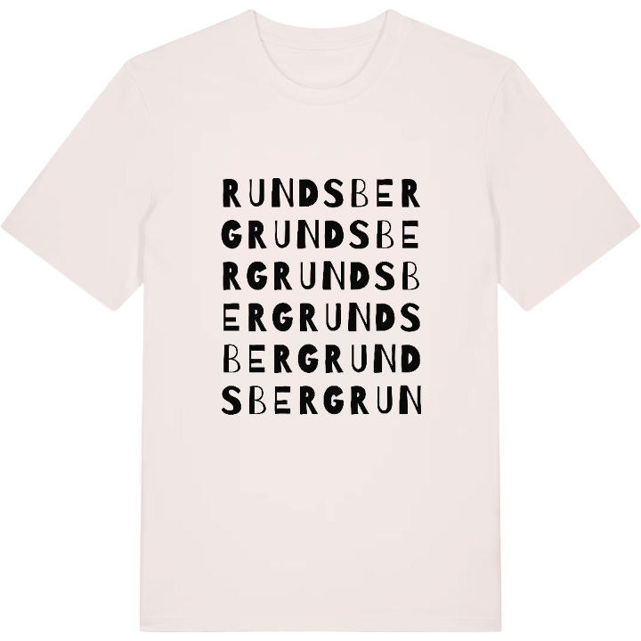 Rundsberg ordlek t-shirt – t-shirt från PinShirt