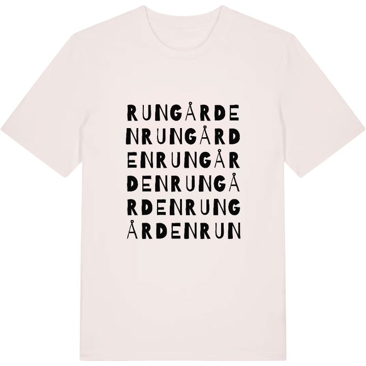 Rungården ordlek t-shirt – t-shirt från PinShirt
