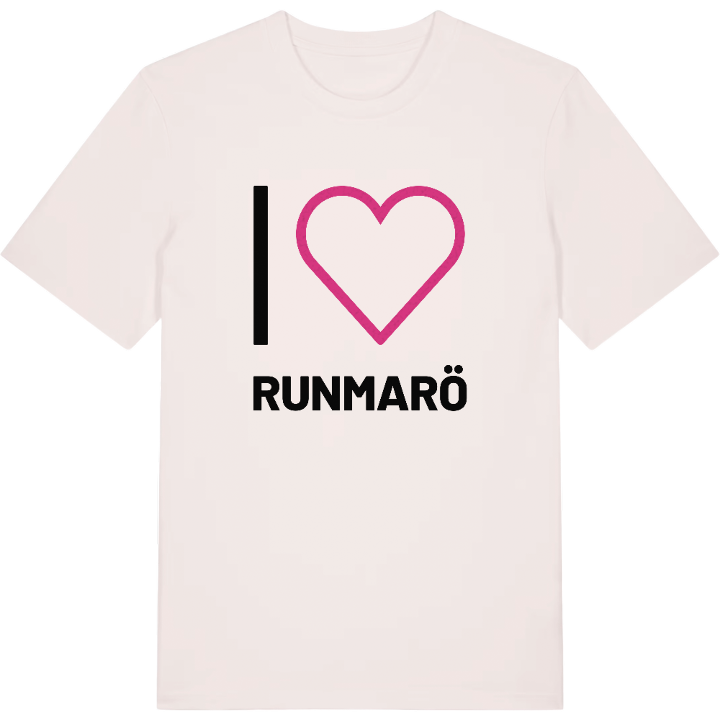 Jag älskar Runmarö t-shirt stort tryck – t-shirt från PinShirt