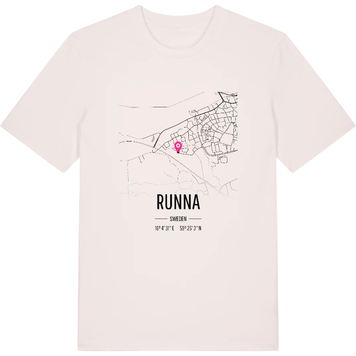 Runna karta t-shirt – t-shirt från PinShirt