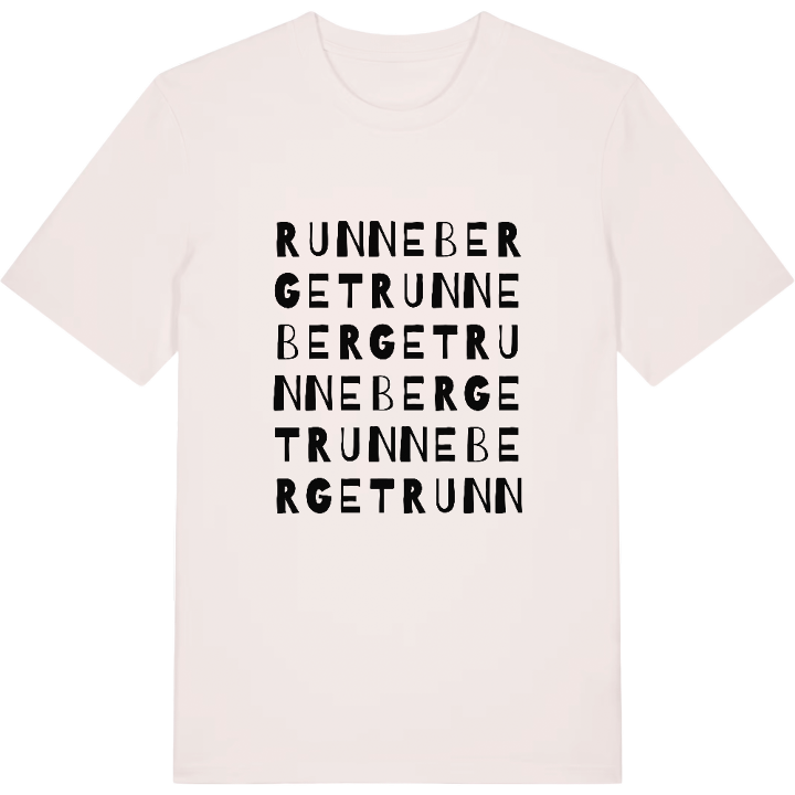 Runneberget ordlek t-shirt – t-shirt från PinShirt
