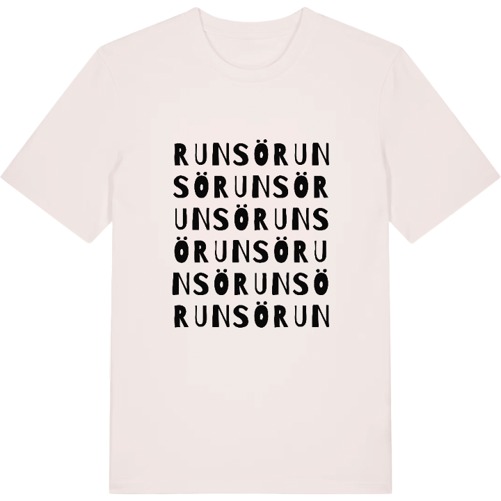 Runsö ordlek t-shirt – t-shirt från PinShirt
