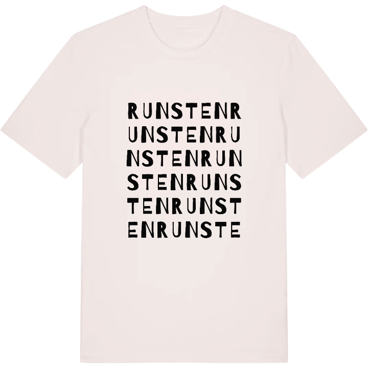 Runsten ordlek t-shirt – t-shirt från PinShirt