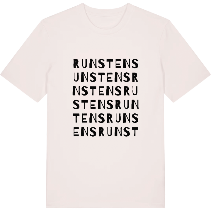 Runstens ordlek t-shirt – t-shirt från PinShirt