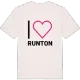 Jag älskar Runton t-shirt stort tryck