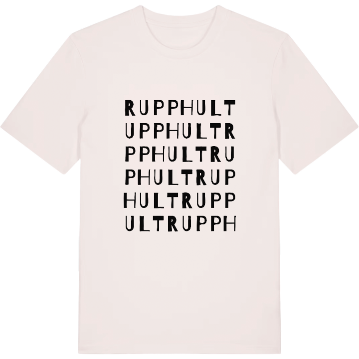 Rupphult ordlek t-shirt – t-shirt från PinShirt