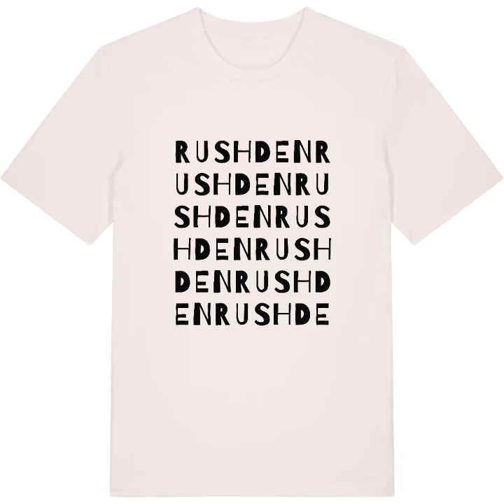 Rushden ordlek t-shirt – t-shirt från PinShirt