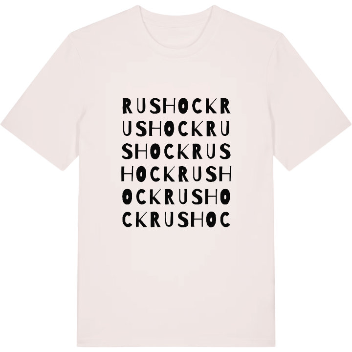 Rushock ordlek t-shirt – t-shirt från PinShirt