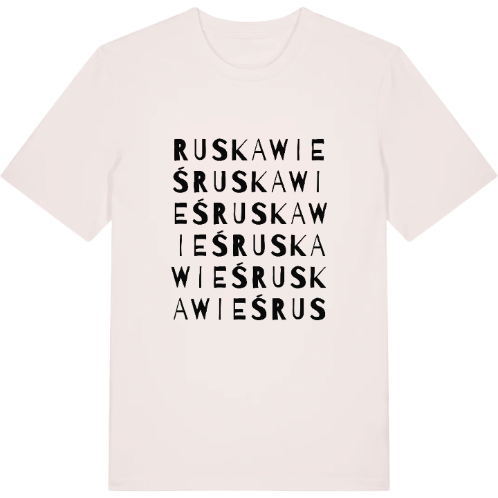 Ruska Wieś ordlek t-shirt – t-shirt från PinShirt